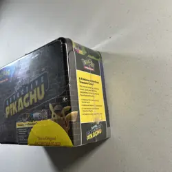 Pokemon TCG Detective Pikachu Metal Collector Lunch Box New Factory Sealed - Image 3