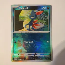 Sneasel 061/131 Masterball Holo - Prismatic Evolutions - MINT - Pokemon TCG - Image 1