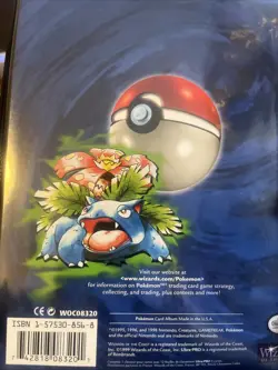 Pokemon TCG Collector’s Album 1999 Official Wizards of the Coast VINTAGE BINDER! - Image 2