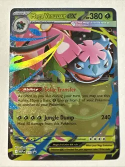 Mega Venusaur ex 013 Black Star Promo - Mega Evolution - Pokemon TCG - Image 1