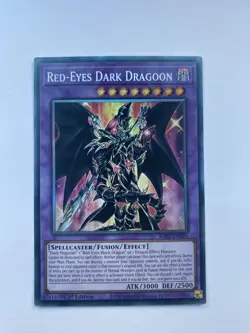 YUGIOH RED-EYES DARK DRAGOON COLLECTORS RARE NM RA02-EN021 - Image 1