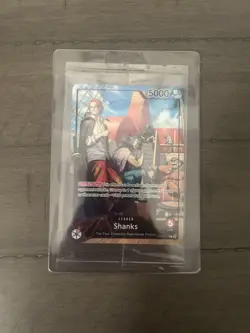 Shanks (2025 PSA Magazine Promo) OP09-001 One Piece Promotion Cards Foil - Image 1