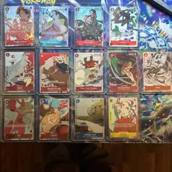 One Piece TCG 2023 Gift Collection Box 13 Card Promo Set, Complete NM Condition - Image 1