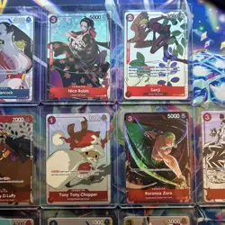 One Piece TCG 2023 Gift Collection Box 13 Card Promo Set, Complete NM Condition - Image 3