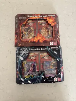 One Piece Illustration Box Vol. 5 and Vol. 6 Bandai Sealed!!! - Image 1