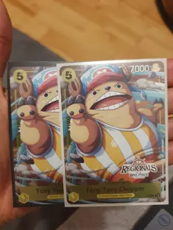 2x Tony Tony. Chopper P-089 Regional Championship Promo 2025 One Piece - Image 1