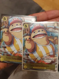 2x Tony Tony. Chopper P-089 Regional Championship Promo 2025 One Piece - Image 2