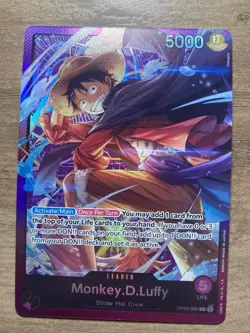One Piece TCG | Monkey.D.Luffy | Sound Loader Vol. 1 | Promo | Leader | OP05-060 - Image 1