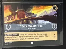 Disney Lorcana Snow White Theme 6 Card Lot Dopey/Happy/Sleepy/Sneezy/Bashful - Image 4