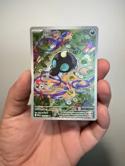 Pokemon TCG Mega Evolution Shroodle Card 149/132 Illustration Rare - Image 1