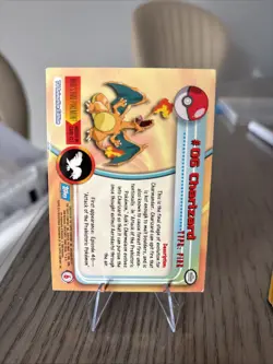 Pokemon Charizard #06 Topps Card - Image 2