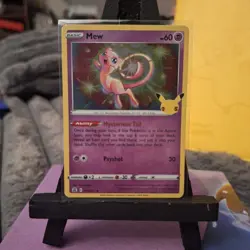 Pokemon Mew Celebrations 011/025 Holo Rare Basic 60 HP English Card - Image 1