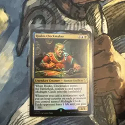 MTG Rusko Clockmaker Mystery Booster 2 Foil Card - Image 1