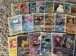 DAMAGED Pokemon Card Lot Retro-Modern - Image 2