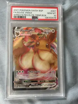 Eevee VMAX SWSH087 SWSH: Sword & Shield Promo Cards Holo - Image 1
