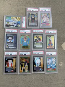 Dragon Ball Z Vintage Card Lot PSA GRADED LOL POPULATION !! - Image 1