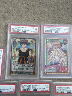 Dragon Ball Z Vintage Card Lot PSA GRADED LOL POPULATION !! - Image 3