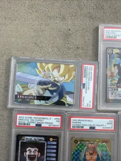 Dragon Ball Z Vintage Card Lot PSA GRADED LOL POPULATION !! - Image 4