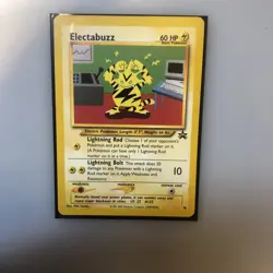Pokemon CCG TCG Electabuzz Black Star Promotional Card #46 Wizards of the Coast - Image 2