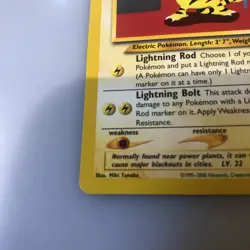 Pokemon CCG TCG Electabuzz Black Star Promotional Card #46 Wizards of the Coast - Image 4
