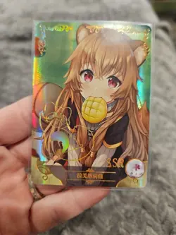 Goddess Story Demon Slayer Trading Card SSR-13 Holo Foil Raphtalia - Image 1