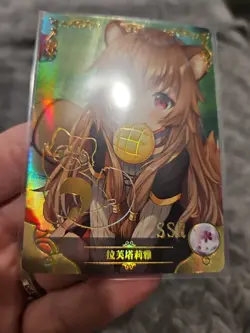 Goddess Story Demon Slayer Trading Card SSR-13 Holo Foil Raphtalia - Image 3