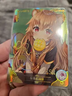 Goddess Story Demon Slayer Trading Card SSR-13 Holo Foil Raphtalia - Image 4