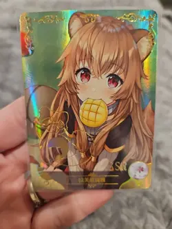 Goddess Story Demon Slayer Trading Card SSR-13 Holo Foil Raphtalia - Image 5