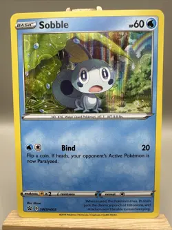 Sobble SWSH003 SWSH: Sword & Shield Promo Cards Holo NM - Image 1