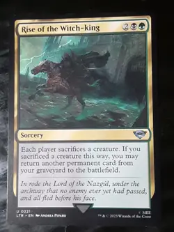 Rise of the Witch King , Lord of the Rings , NM , MTG , FREE SHIPPING - Image 1
