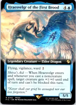 Hraesvelgr of the First Brood (Extended Art) Commander: FINAL FANTASY, 142 NM - Image 1