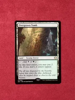 Overgrown Tomb - Lorwyn Eclipsed ECL MTG Magic The Gathering #266 NM Land - Image 1