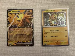 Pokemon TCG Zapdos ex #049 Promo 151 Zapdos ex Collection Box Electabuzz Cosmo - Image 1