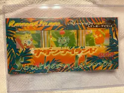 1998 Sealed Pokemon Japanese Southern Islands Set Rainbow Island/Riverside - Image 1