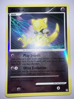 The Pokemon Company Abra 69/123 Mysterious Treasures Reverse Holo 50 HP - Image 1