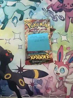 22.40g! HEAVY - Pokemon TCG Surging Sparks Booster Pack Sealed- Possible GODU - Image 3