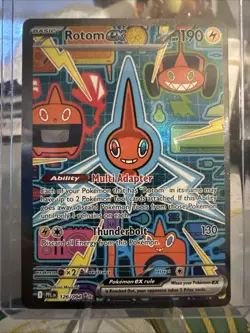 Pokemon TCG ~ Rotom ex ~ SIR #126 Phantasmal Flames Special Illustration Rare M - Image 1