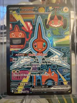 Pokemon TCG ~ Rotom ex ~ SIR #126 Phantasmal Flames Special Illustration Rare M - Image 2