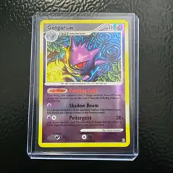 Pokemon Gengar Reverse Holo Rare Stormfront 18/100 English - LP - Image 1