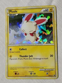 Played Plusle - Holo #HGSS16 Heartgold & Soulsilver Promo Pokemon TCG - Image 3