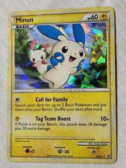 Played Minum - Holo #HGSS17 Heartgold & Soulsilver Promo Pokemon TCG - Image 3