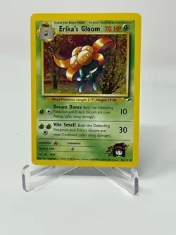 Pokemon Gym Heroes Erika's Gloom 45/132 Regular Pack Fresh - Image 1