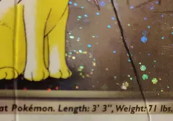 Pokemon Dark Persian Holo Swirl Black Star Promo Damaged - Image 4