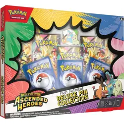 Pokemon TCG Ascended Heroes First Partners Deluxe Pin Collection Presale - Image 1