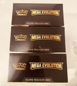 Pokemon Mega Evolution Gardevoir Elite Trainer Boxes-NEW/FACTORY SEALED Lor Of 3 - Image 2