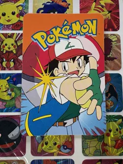 Pokemon Charizard Vintage Pocket Monsters Vending HOLO Prism Sticker 99 Nintendo - Image 5