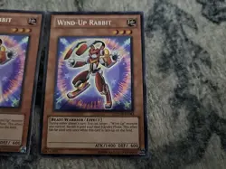 3x Wind-Up Rabbit - Secret Rare - Unlimited - PHSW-EN083 - Light Play - Image 2