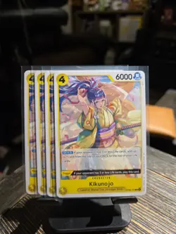 Kikunojo R OP06-104 - Wings Of The Captain - One Piece TCG x4 - Image 1