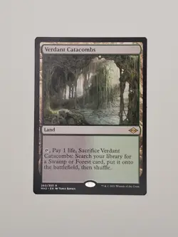 Verdant Catacombs Modern Horizons 2 Regular Card Near Mint Condition - Image 1
