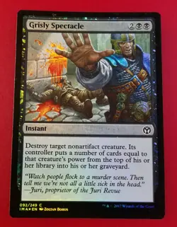 1x Grisly Spectacle | FOIL | Iconic Masters | MTG Magic Cards - Image 1